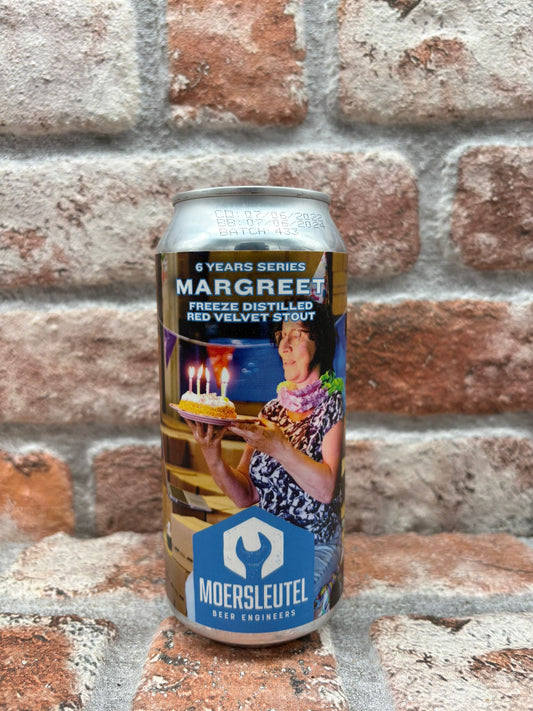 Moersleutel Margreet Free Distilled Red Velvet 2022 Stout - 44 CL