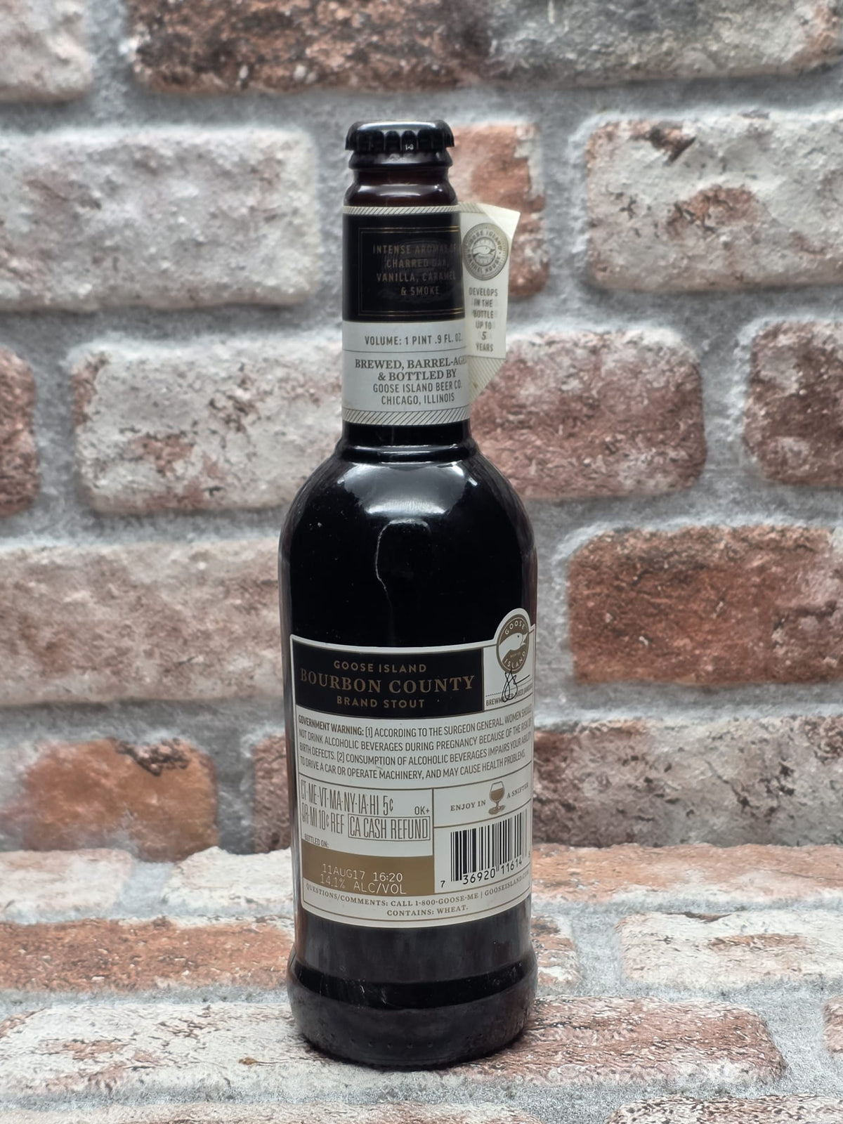 Goose Island Beer Co. Bourbon County Brand Stout (2017) 14.1% - 47.3 CL