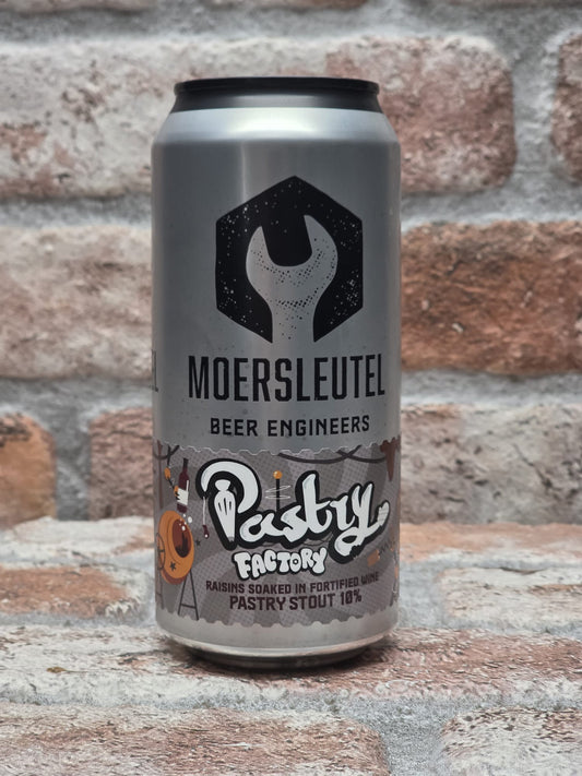 Moersleutel Craft Brewery Pastry Factory: Raisins Soaked In Fortified Wine Stout - 44 CL