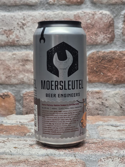 Moersleutel Craft Brewery Pastry Factory: Raisins Soaked In Fortified Wine Stout - 44 CL