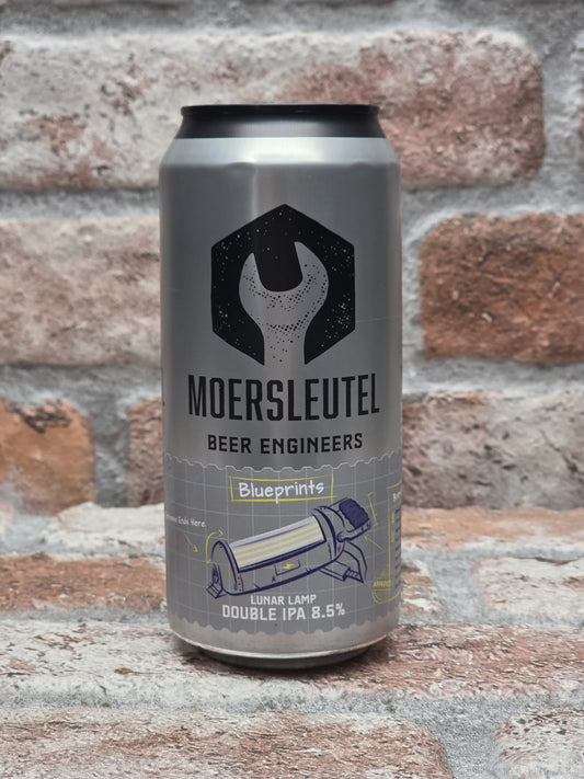 Moersleutel Craft Brewery Blueprints: Luna Lamp IPA - 44 CL