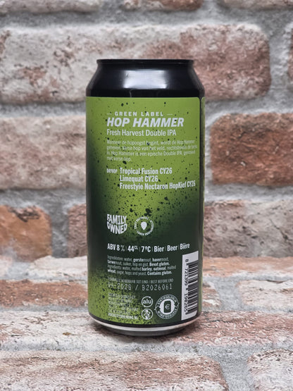 Rock City Brewing Hop Hammer (green Label) IPA - 44 CL