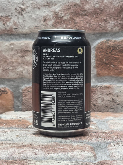 Frontaal Brewing Co. Andreas Tripel - 33 CL