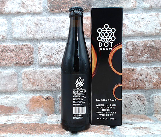 Dot Brew Barrel Aged Shadows Aged in Rum Oloroso &amp; Irish Malt 2024 Barleywine - 33 CL