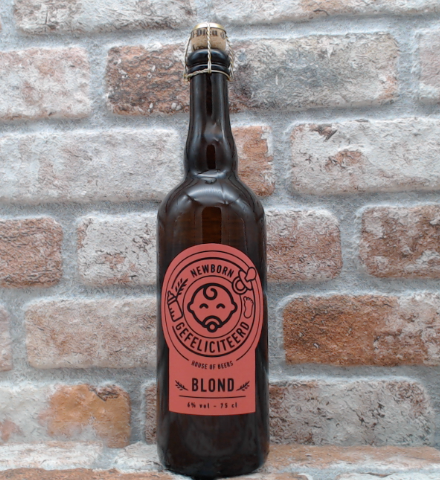 Newborn Gefeliciteerd Blond - 75 CL