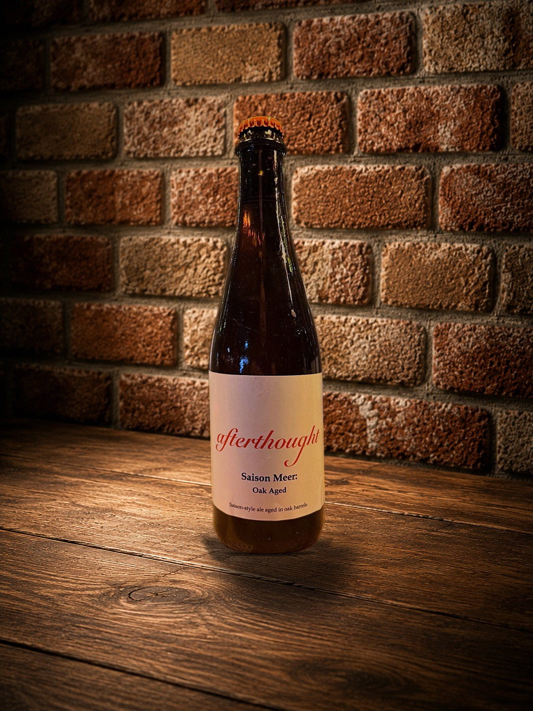Afterthought Brewing Company Saison Meer