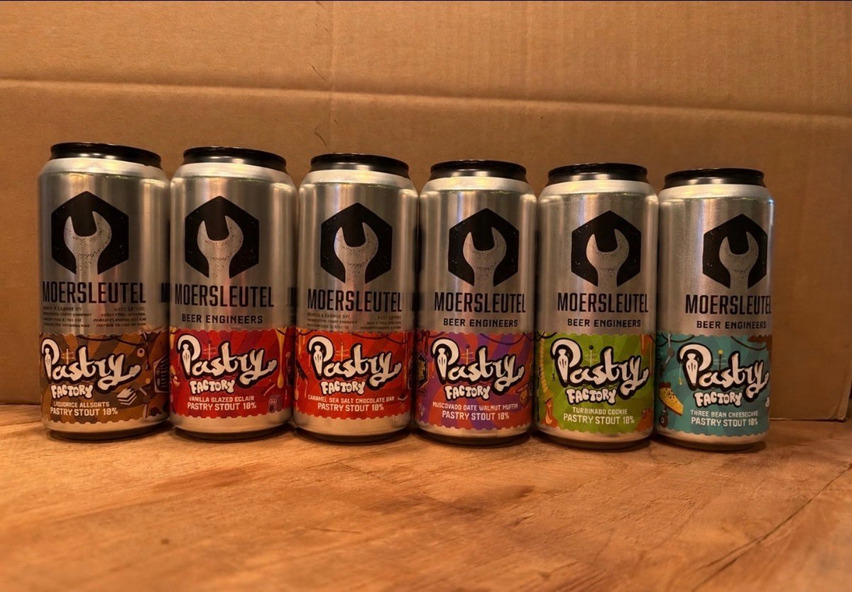 Moersleutel Craft Brewery Stout set 6 stuks