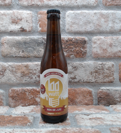 100 Watt Non De Jus! Barrel Aged Holiness Tripel - 33 CL