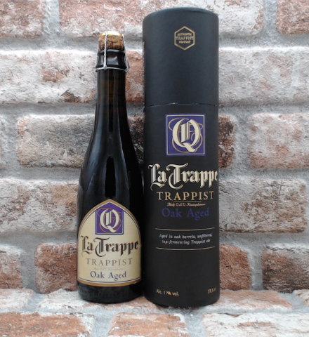 La Trappe Quadrupel Oak Aged Batch 44 - Met koker 2022 - 37.5 CL