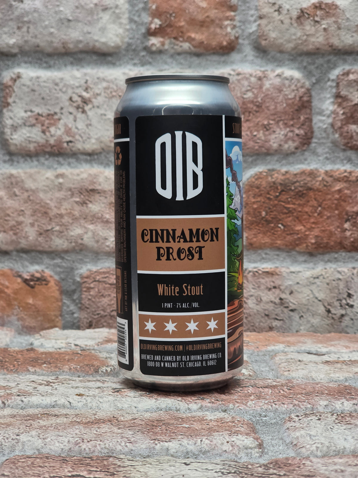 Old Irving Brewing Co. Cinnamon Prost Stout - 47.3 CL (1 pint)