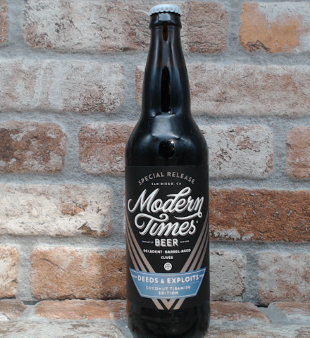 Modern Times Deeds &amp; Exploits Coconut Tiramisu Edition - 47.3 CL (1 pint)