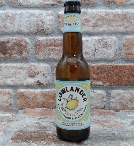 Lowlander Non-alc Lemon & Elderflower Alcoholvrij - 33 CL