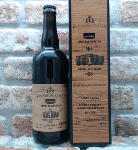 Bronckhorster Jan Linders Special release No.1 2020 Tripel - 75 CL