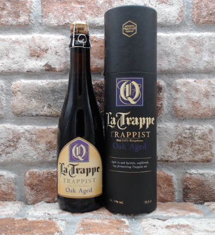 La Trappe Quadrupel Oak Aged Batch 34 - Including original packaging 2018 - 37.5 CL