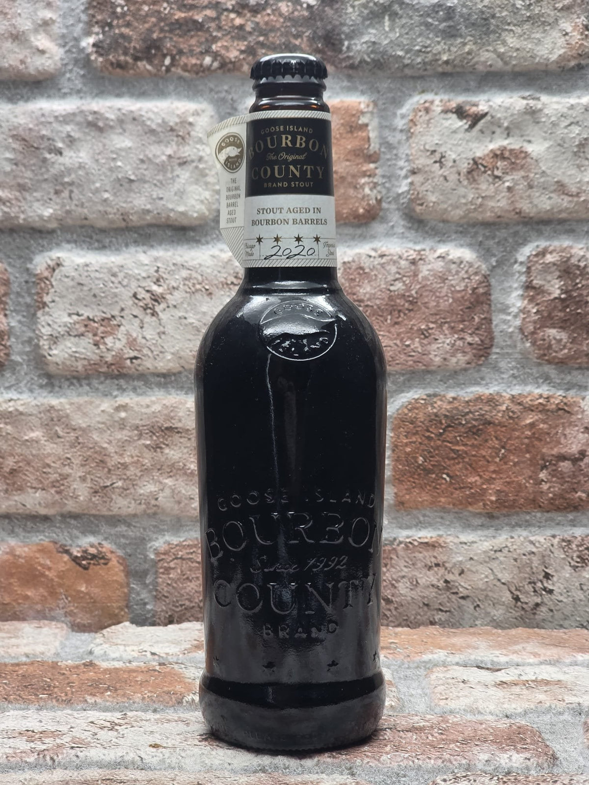 Goose Island Beer Co. Bourbon County Brand Stout Heaven Hill (2020) - 47.3 CL (1 pint)