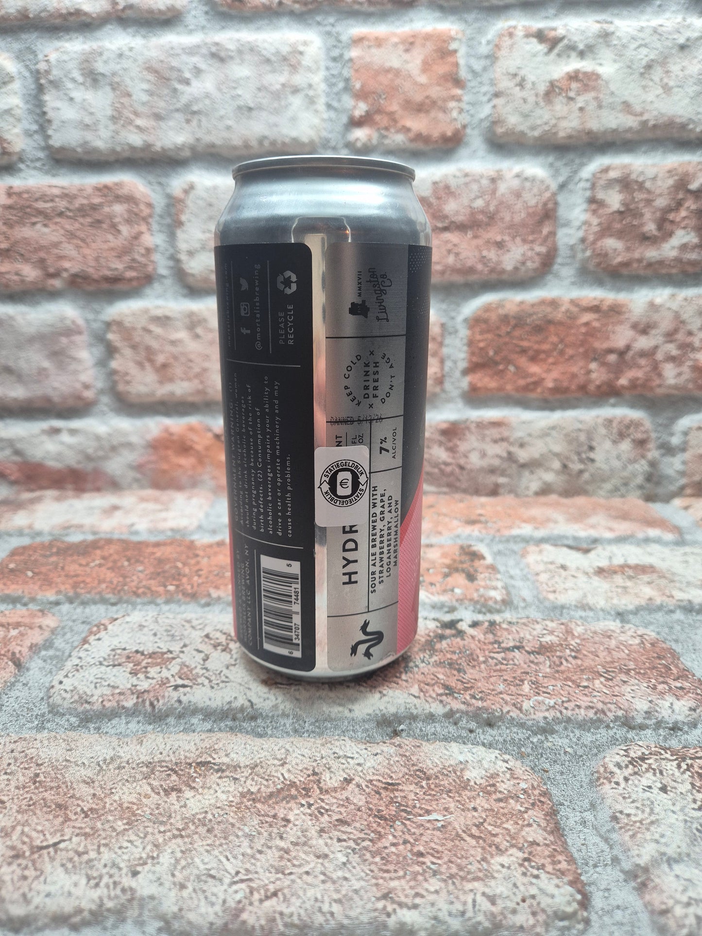 Mortalis Brewing Company Hydra | Strawberry + Grape + Loganberry + Toasted Marshmallow Sour - 47.3 CL (1 pint)
