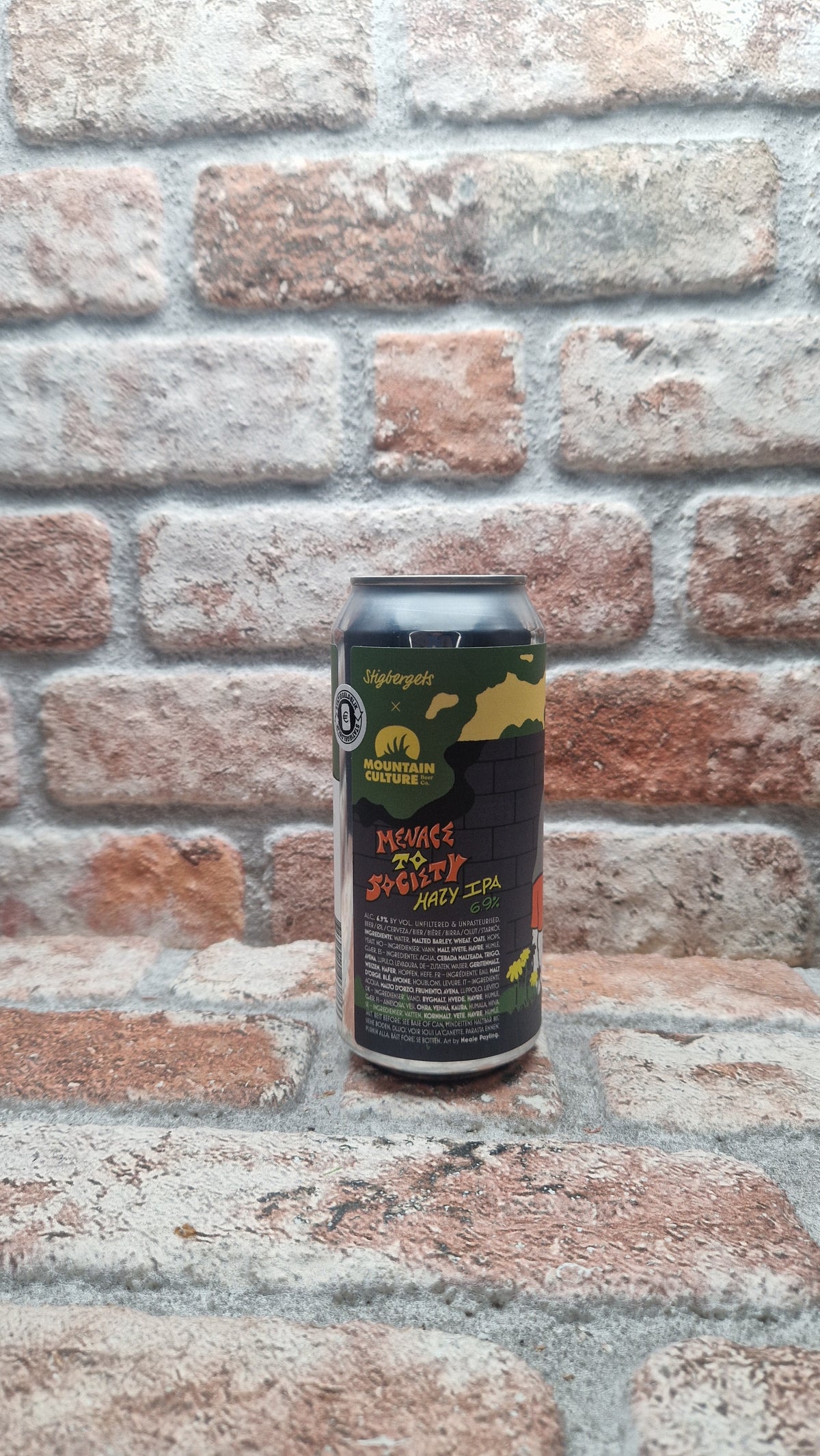 Stigbergets Bryggeri MENACE TO SOCIETY IPA - 44 CL