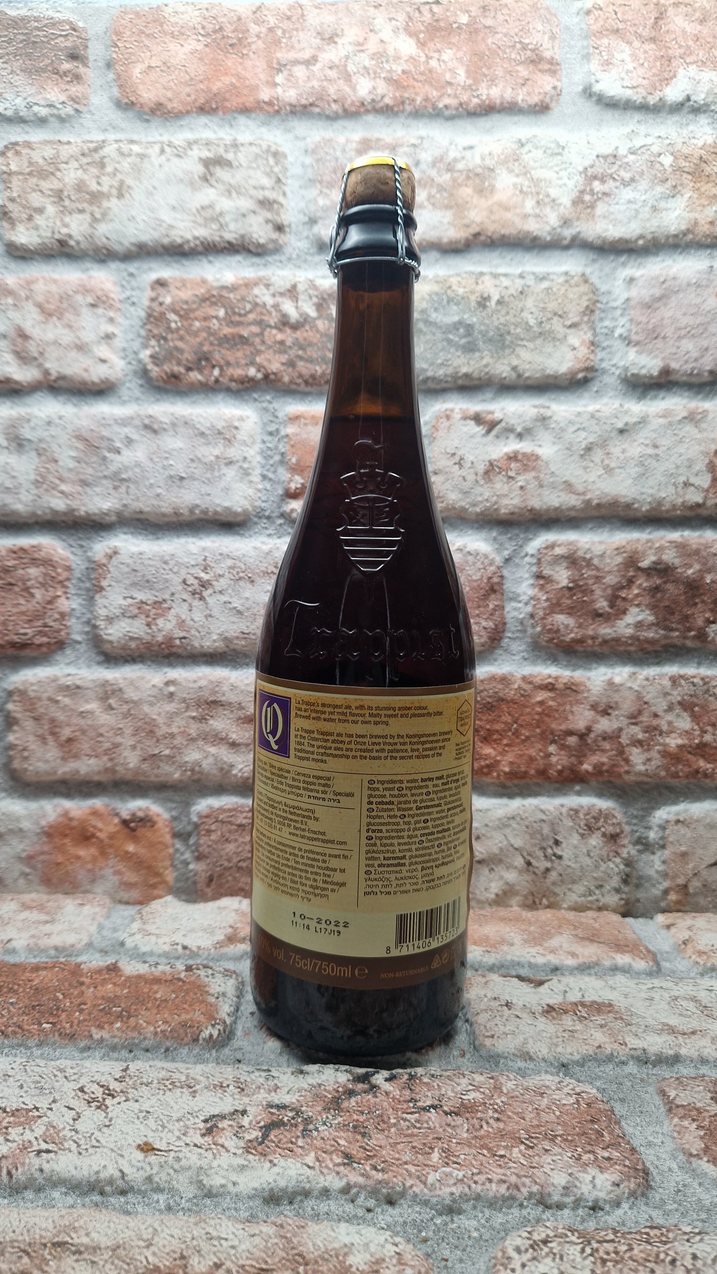 Bierbrouwerij De Koningshoeven La Trappe Quadrupel (2019) - 75 CL
