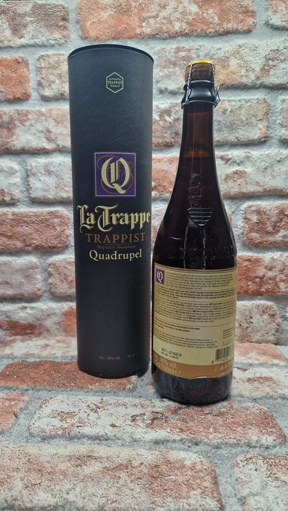 Bierbrouwerij De Koningshoeven La Trappe Quadrupel (2020) met koker - 75 CL