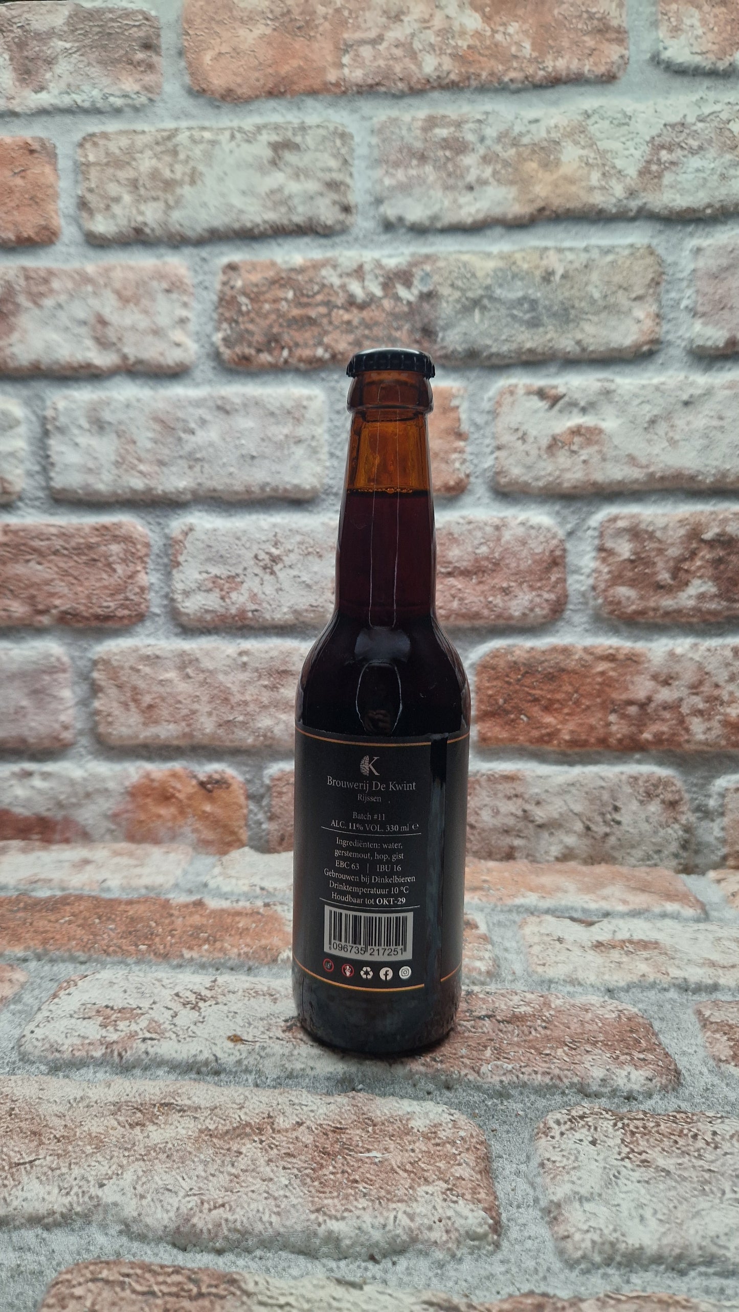 Brouwerij De Kwint Gluiperd (Batch#11) Quadrupel - 33 CL