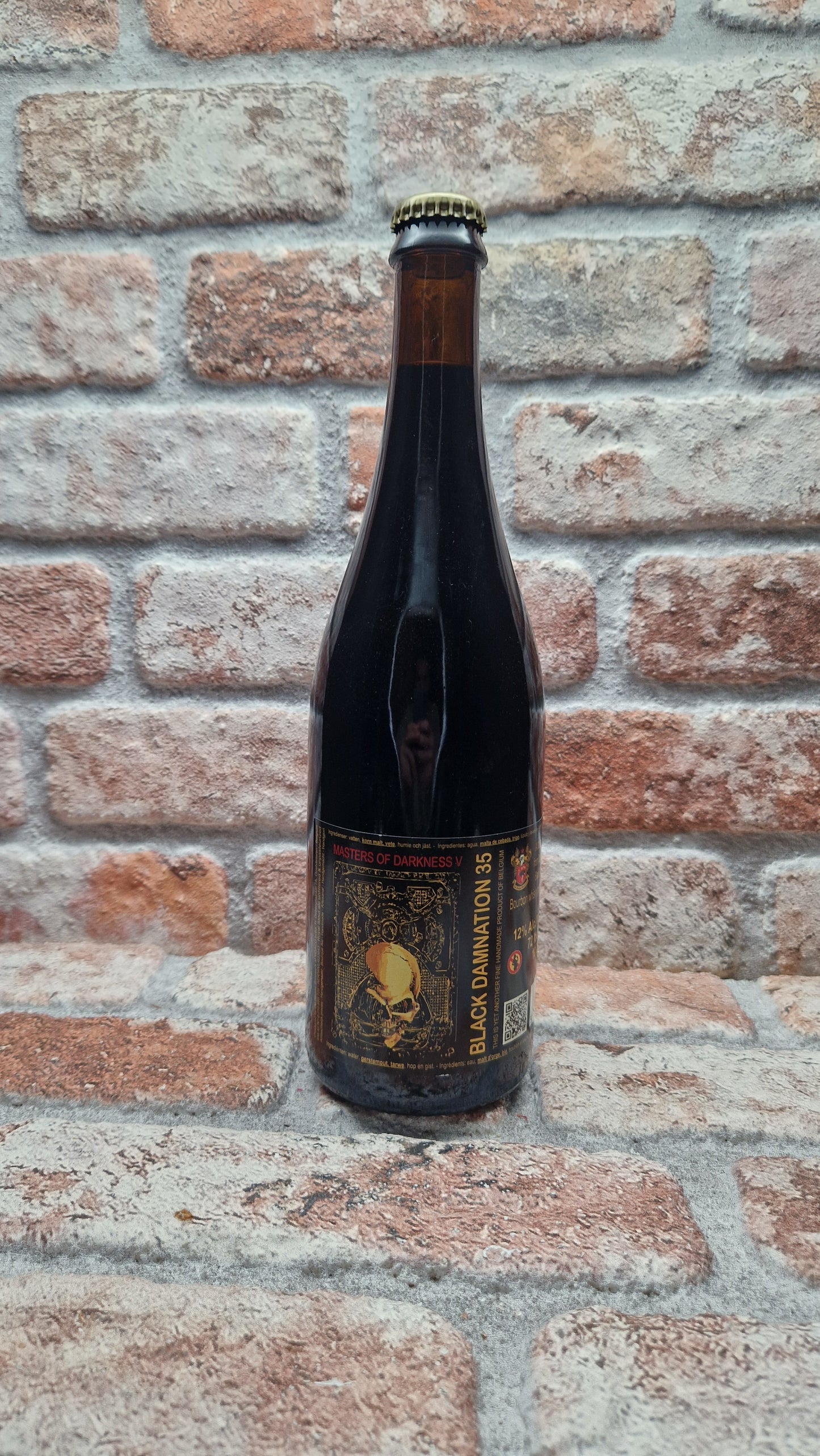 De Struise Brouwers Black Damnation 35 A.K.A. Masters of Darkness V (BA Bourbon Maple) Stout - 75 CL