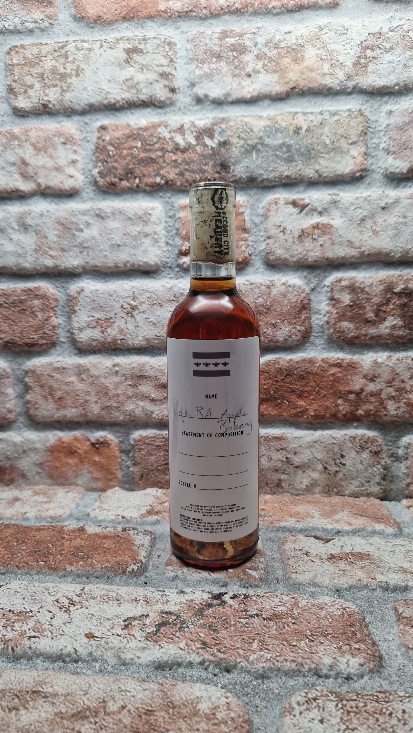 Second City Meadery Rye BA Apple Bakery Medebier - 37.5 CL