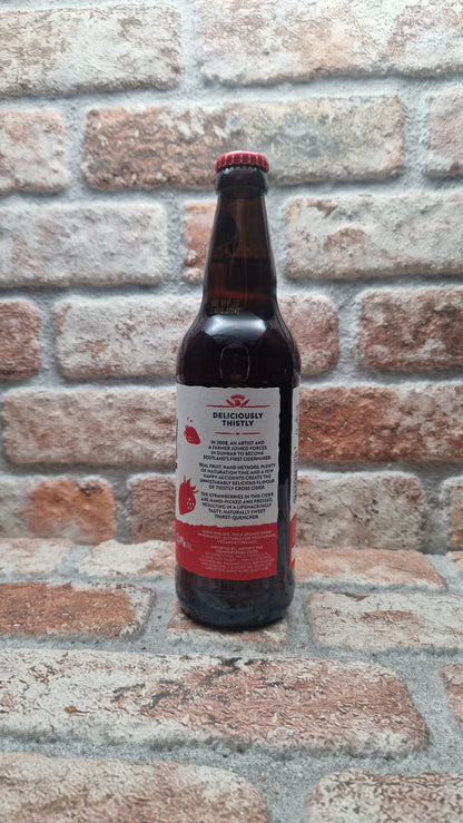 Thistly Cross Cider Strawberry Scottish Cider - 50 CL