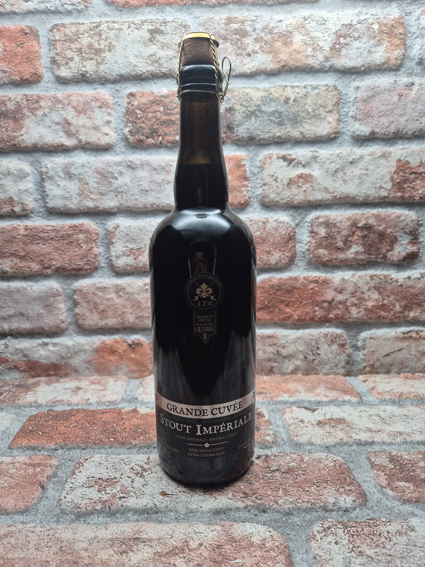 LTM - Les Trois Mousquetaires Microbrasserie Stout Impériale - 75 CL