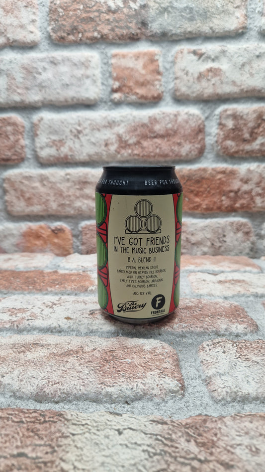 Frontaal I've Got Friends In The Music Business B.A. Blend II Stout - 33 CL