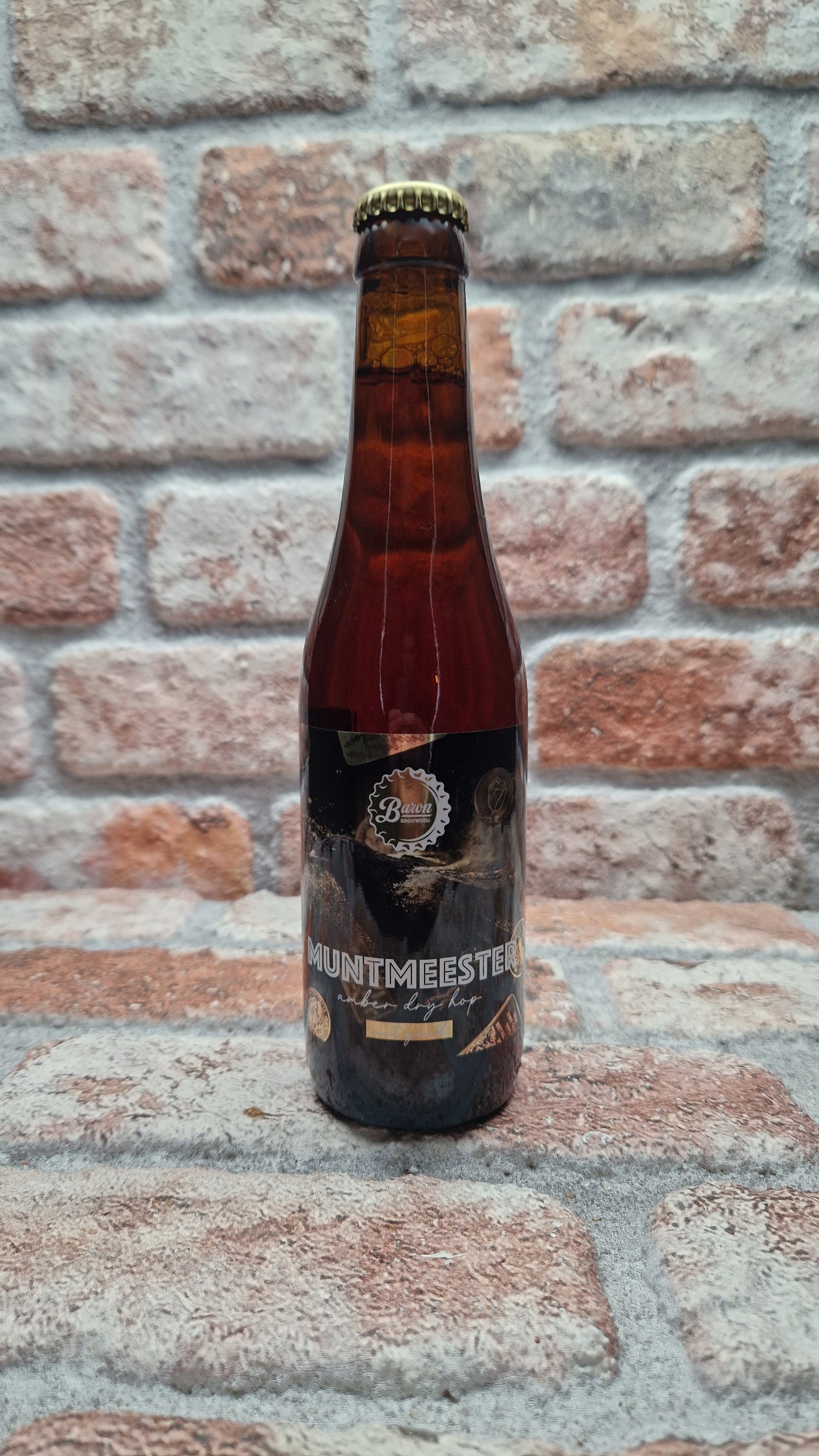 Baron Muntmeester Amber Dry Hop Ale - 33 CL