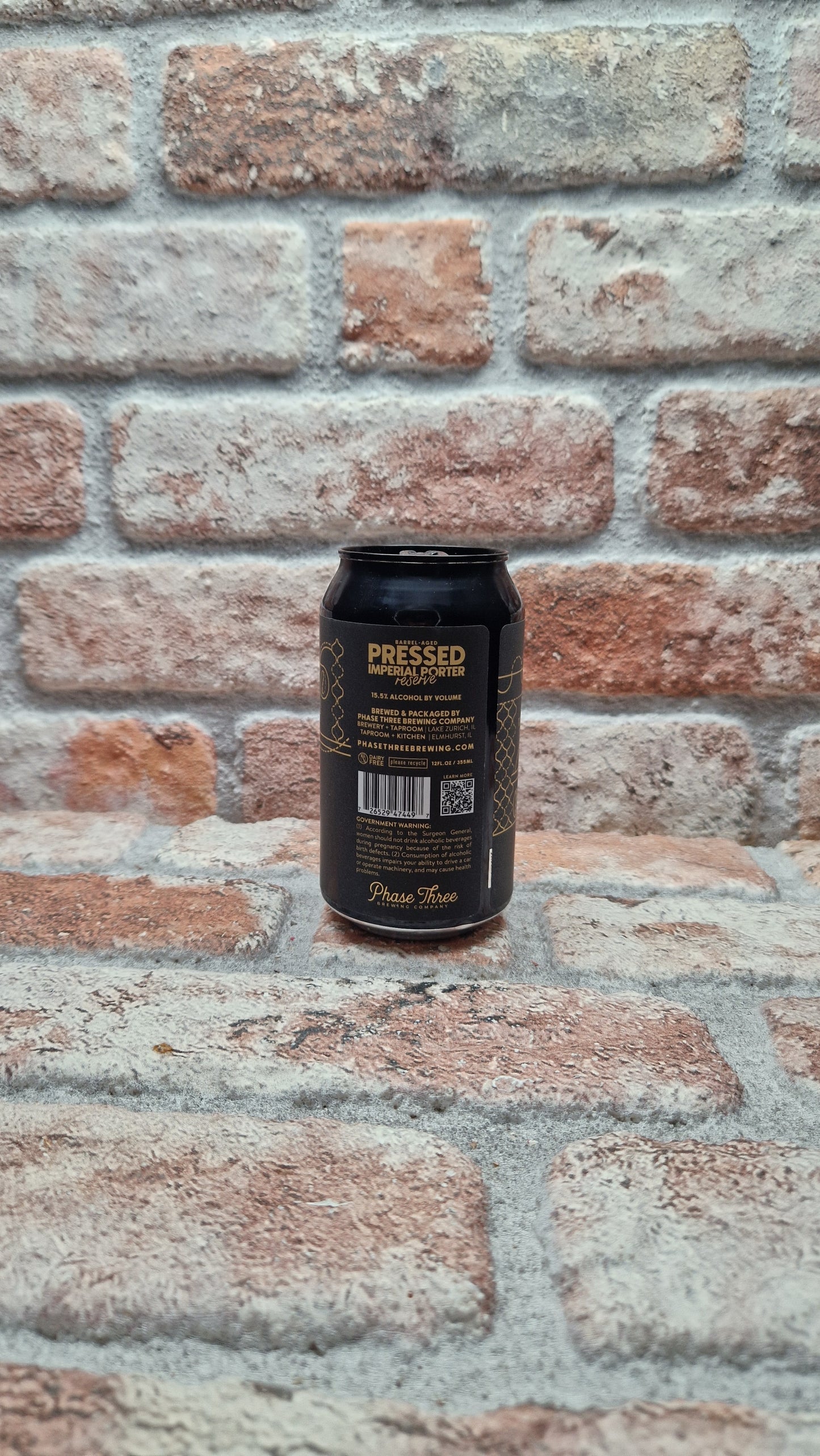 Phase Three Brewing Pressed Imperial Porter Reserve - 44 CL
