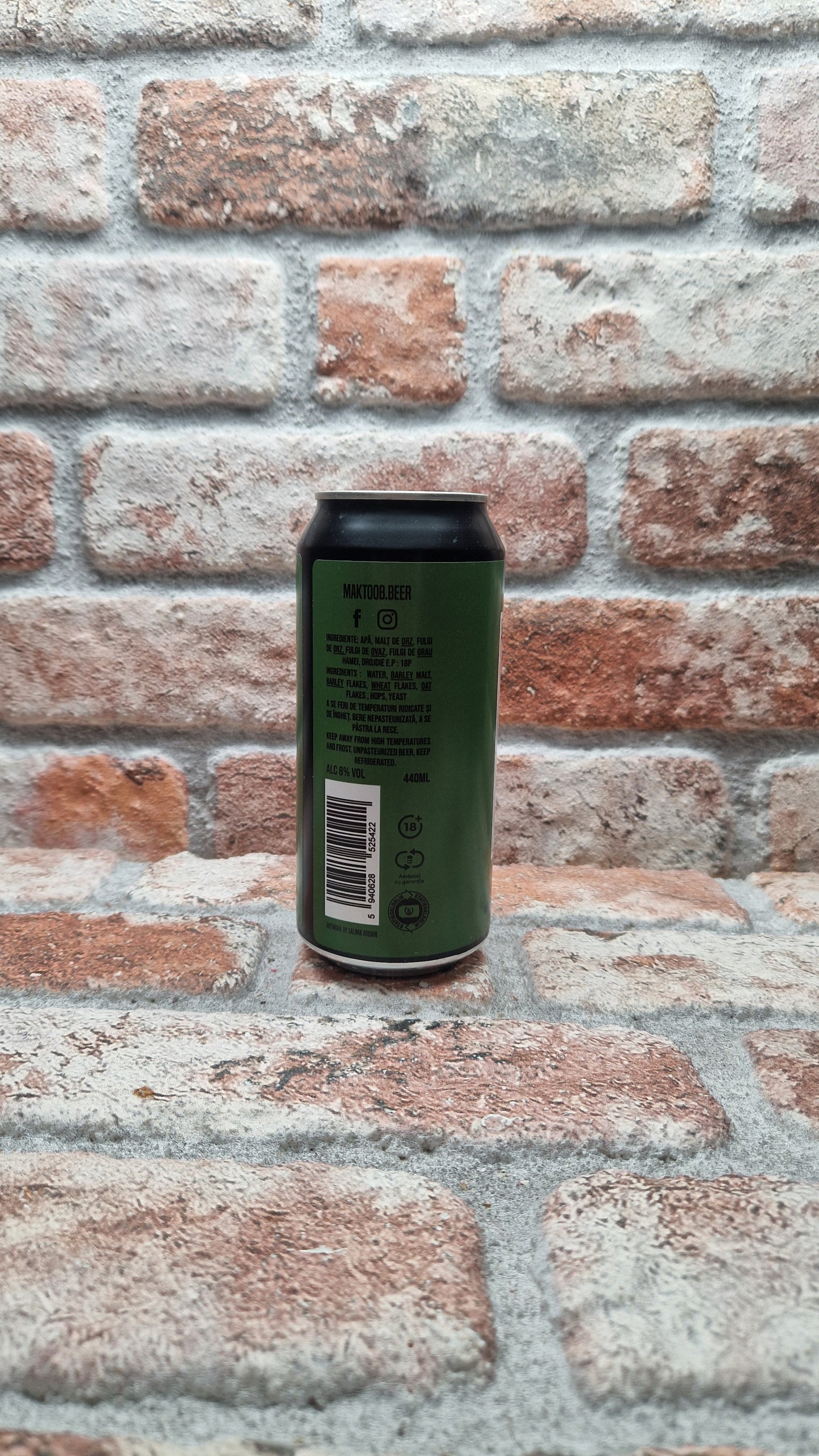 Maktoob Brewing Packing Light IPA - 44 CL