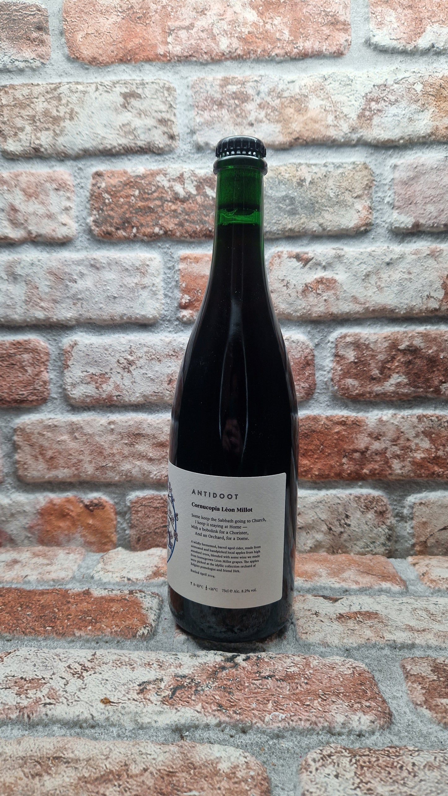 Antidoot Cornucopia Léon Milot Cider - 75 CL