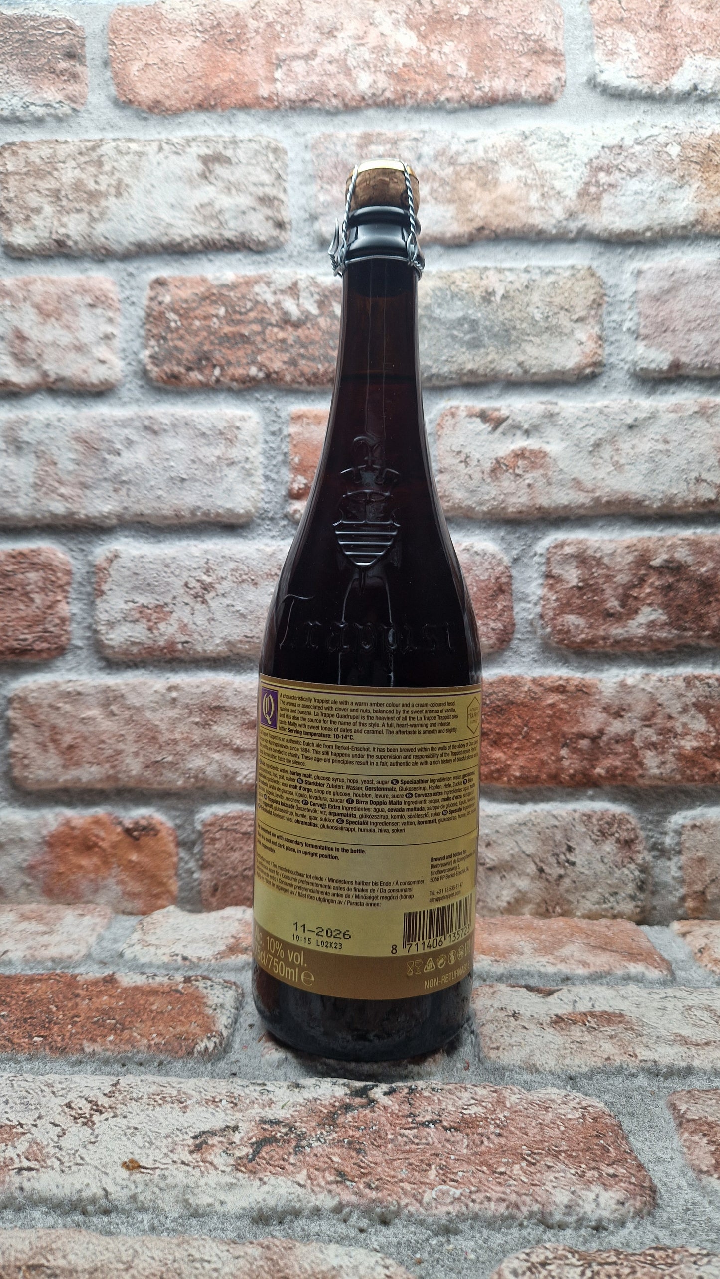 Bierbrouwerij De Koningshoeven La Trappe Quadrupel (2023) - 75 CL