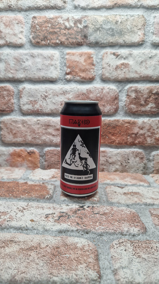 Maktoob Brewing Pics Or It Didn't Happen IPA - 44 CL