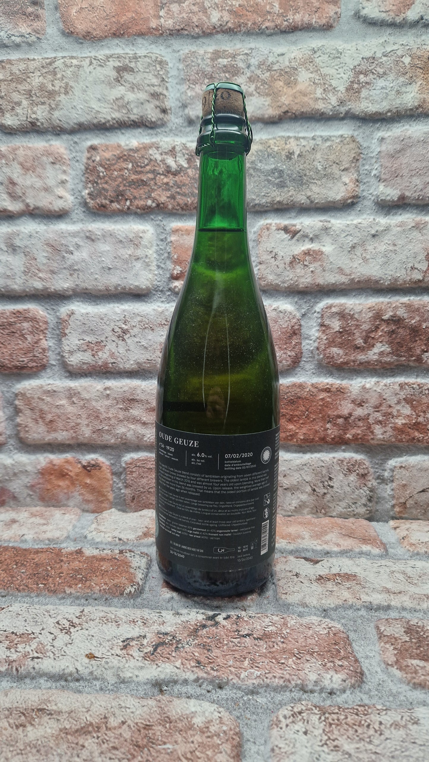 3 Fonteinen Oude Geuze (Season 19/20) 2020 Lambiek/Geuze - 75 CL