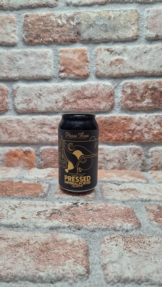 Phase Three Brewing Pressed Imperial Porter Reserve - 44 CL