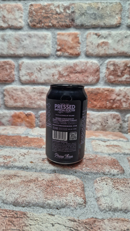 Phase Three Pressed Maple Barrel Aged IMP Porter With Coffee And Maple - 35 CL
