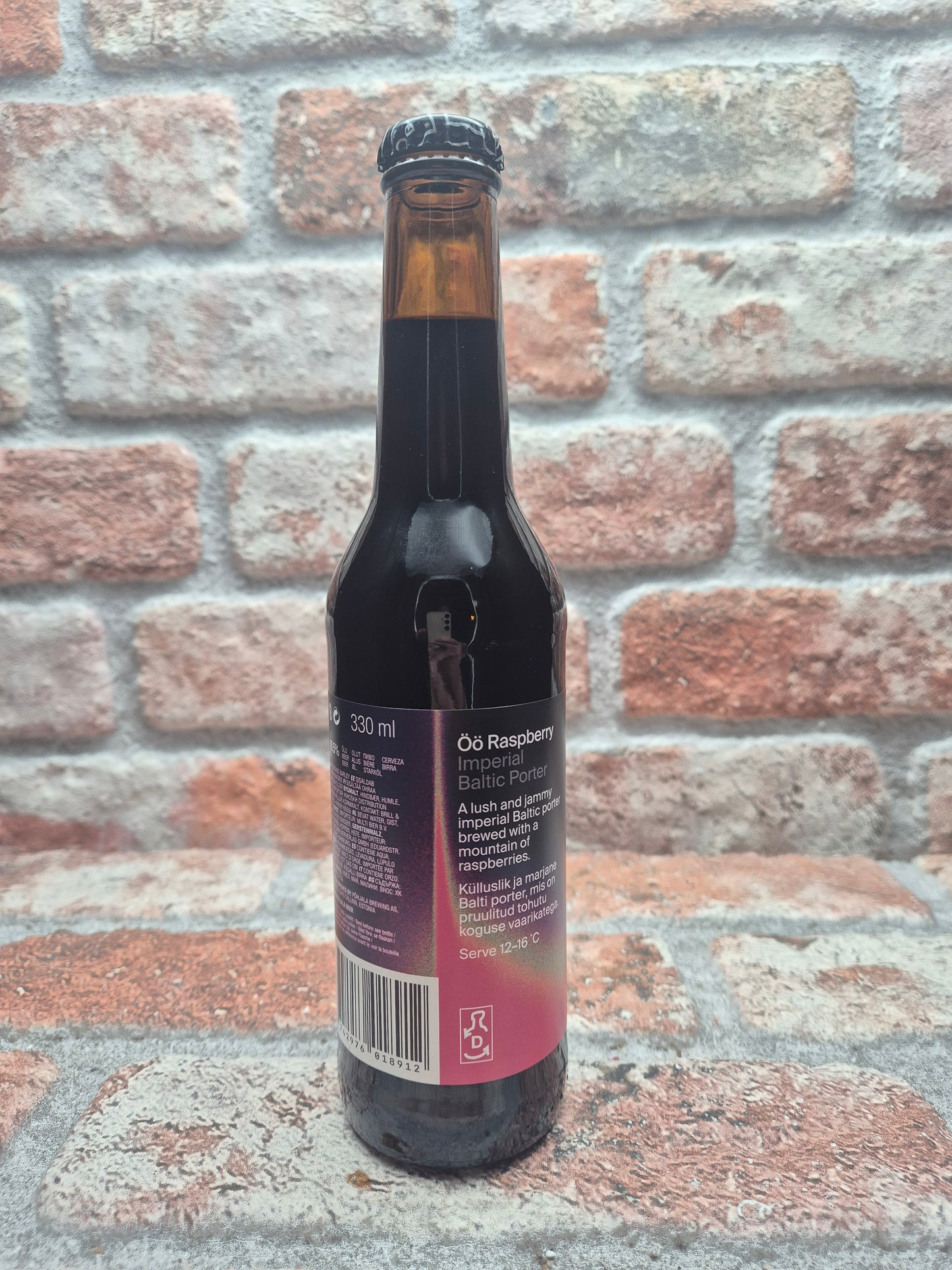 Põhjala Öö Raspberry Porter - 33 CL