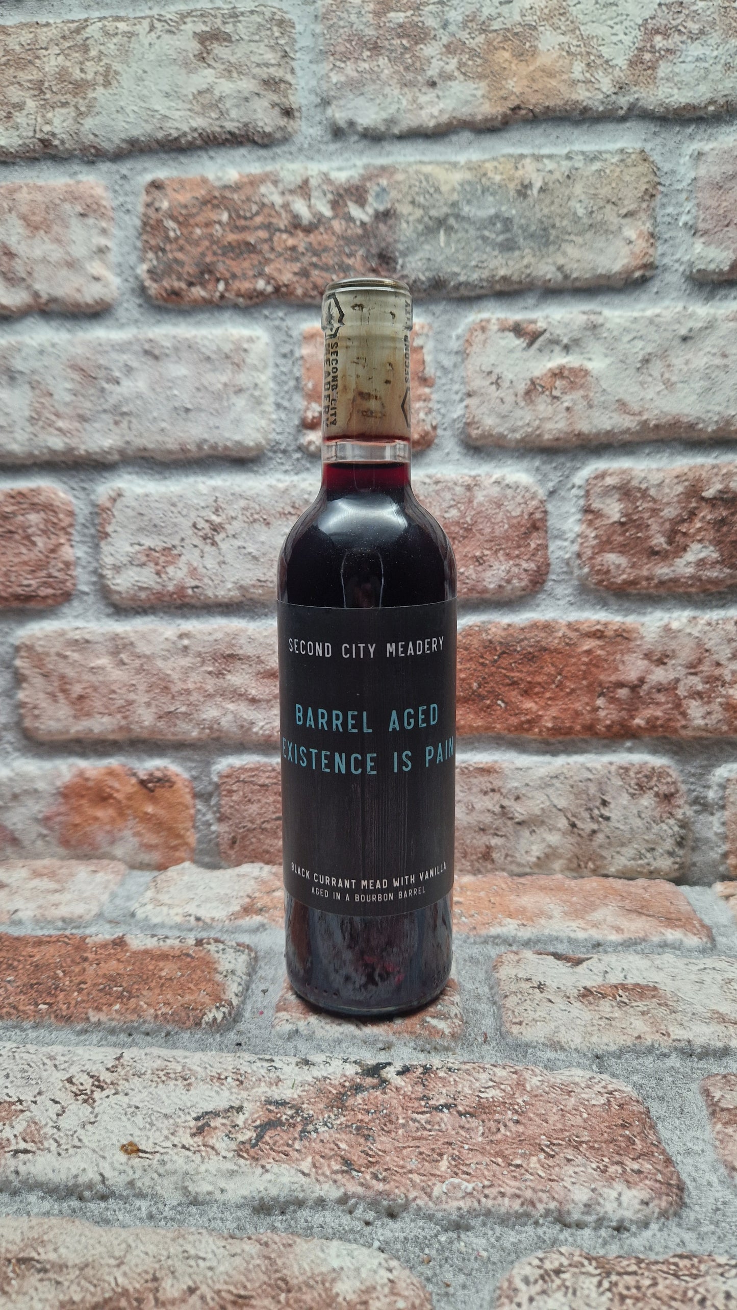 Second City Meadery Barrel Aged Existence Is Pain Medebier - 37.5 CL