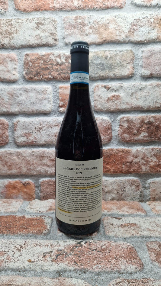 Stefano Occhetti Langhe Nebbiolo 2021 - 75 CL