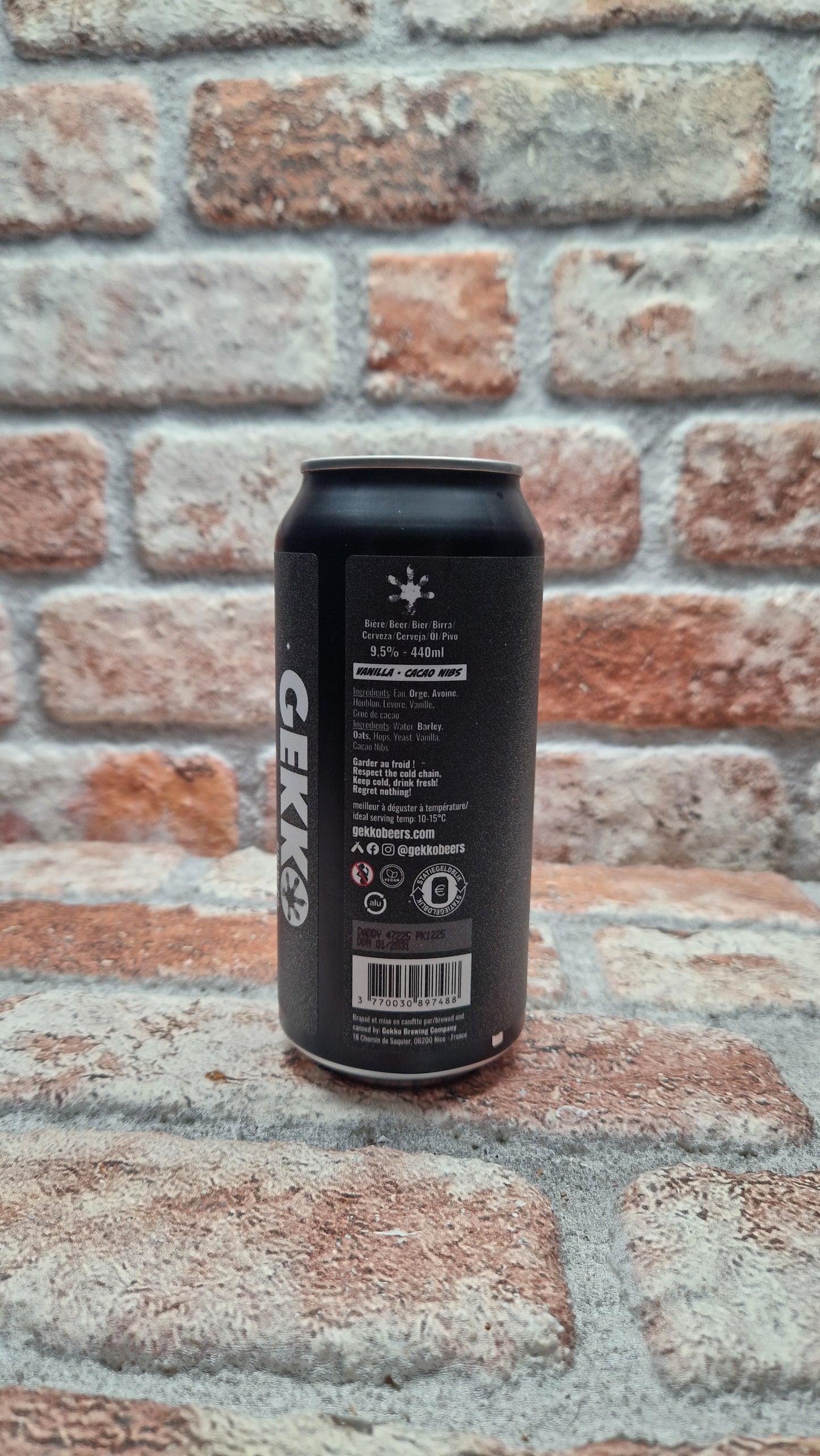 Gekko Brewing Company Je Suis Ton Père Stout - 44 CL