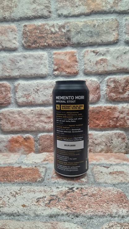 Piwne Podziemie / Beer Underground Memento Mori Stout - 50 CL