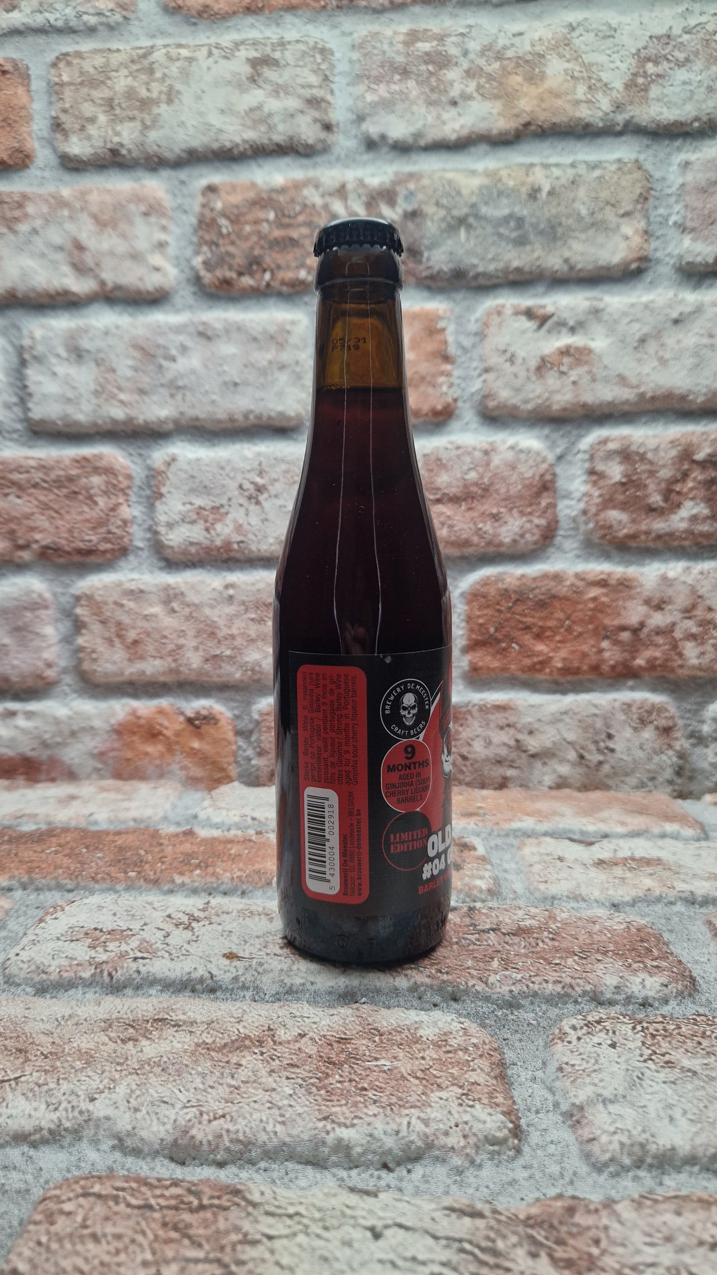 Brewery De Meester De Meester Old School #4 Ginjinha Barrel Aged Barleywine - 33 CL