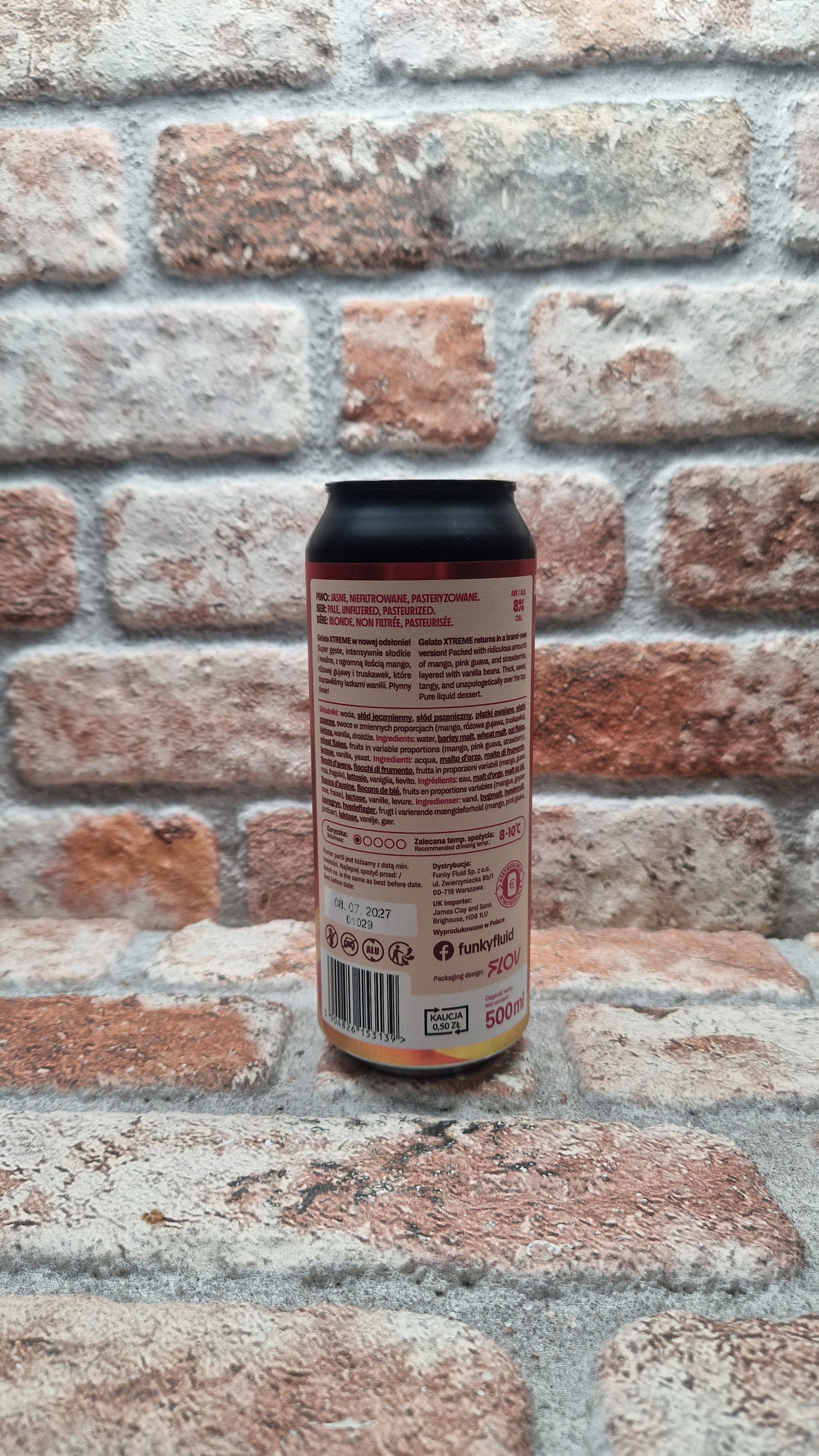 Funky Fluid Gelato XTREME: Triple Scoop Sour - 50 CL